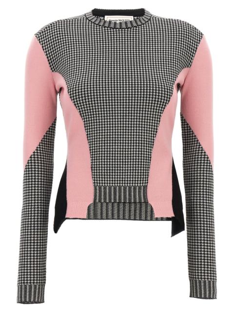 Alexander McQueen Alexander Mcqueen Women Houndstooth Sweater