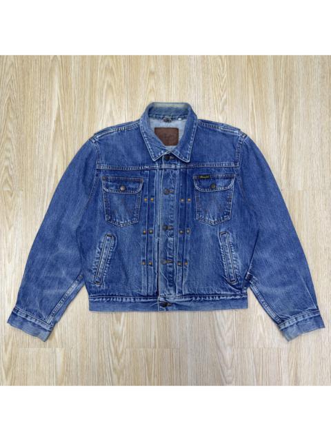 Vintage - Vtg 1960s Wrangler Blue Bell Denim Dvd Beckham Style JJ03