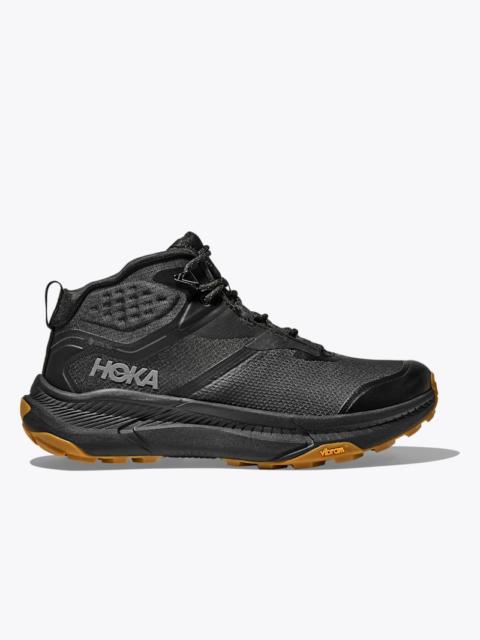 HOKA Men's Transport Hike GTX Shoes in Black/Black
