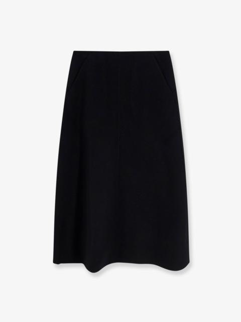 Other Designers R2W Catran Midi Wool And Cashmere Skirt