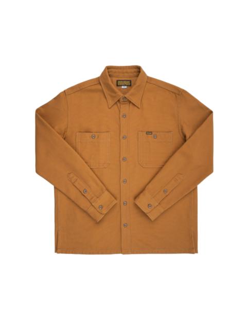 Iron Heart IHSH-423-CAM 13oz Oxford Cloth Work Overshirt Camel