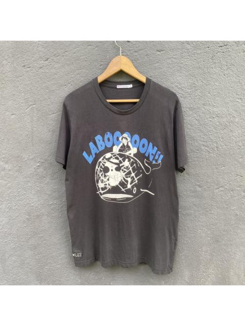 Other Designers Vintage - Faded Luffy Laboon Character One Piece Japanese Anime Tee