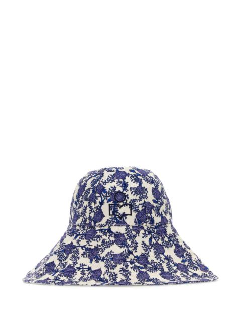 Isabel Marant Women Printed Cotton Edona Hat