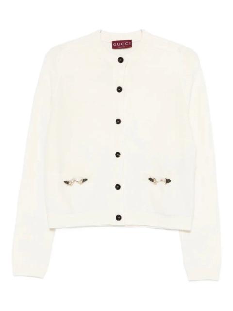 GUCCI Gucci Women Long Sleeve Crew-Neck Cardigan