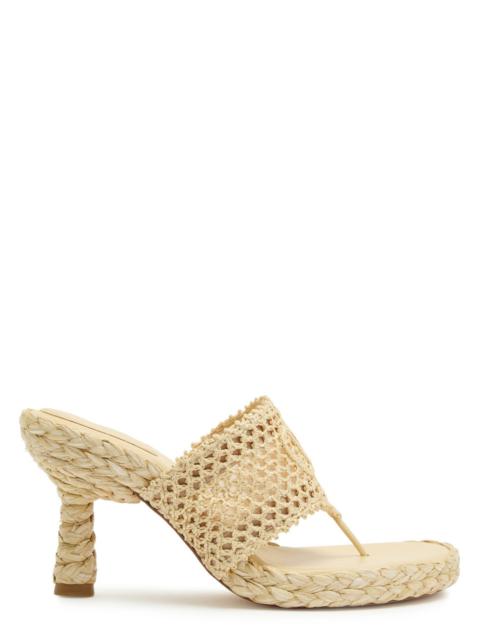 Chloe Isla Raffia Heeled Sandal