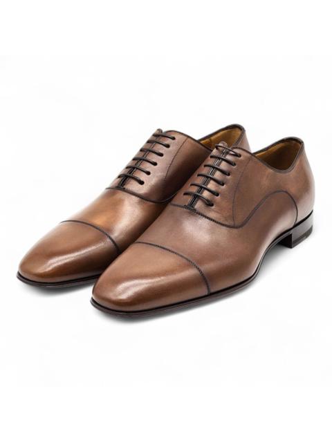 Greggo Leather Oxford Shoes Brown EU 41 US 8 - NWB $995