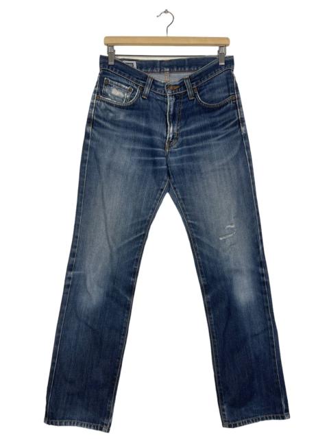 Other Designers EDWIN FLARE JEANS ZIPPER FLY DENIM