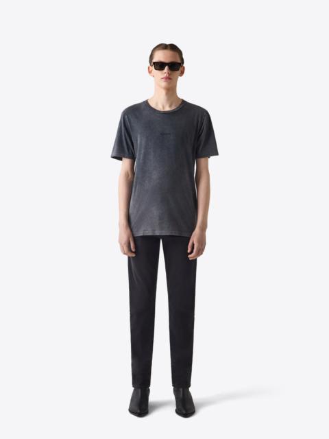 BLK DNM T-SHIRT 01 WASHED BLACK