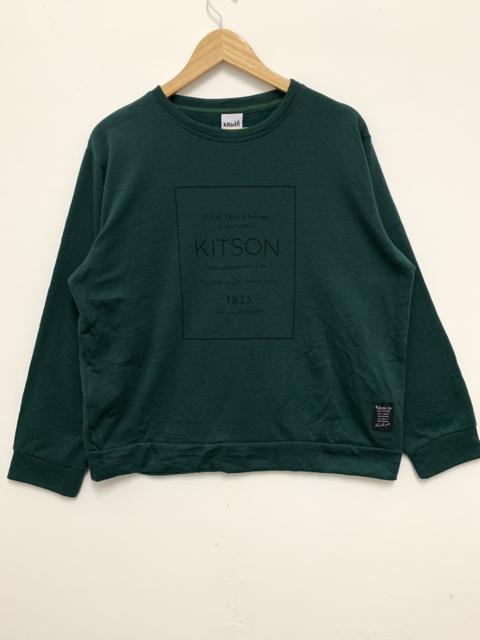 Other Designers Designer - Kitson LA Sweatshirt Green Extra Large