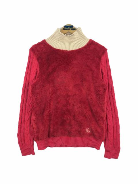 UNDERCOVER Uniqlo Undercover Kids Fleece Turtleneck Knitted Sweater