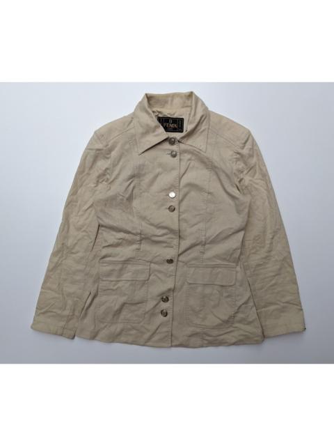 FENDI Vintage FENDI roma beige jacket