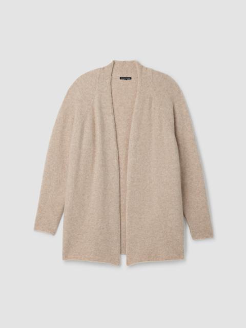 EILEEN FISHER Cashmere Silk Boucle Bliss Long Cardigan