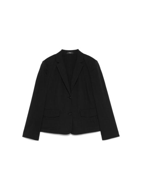single-breasted blazer