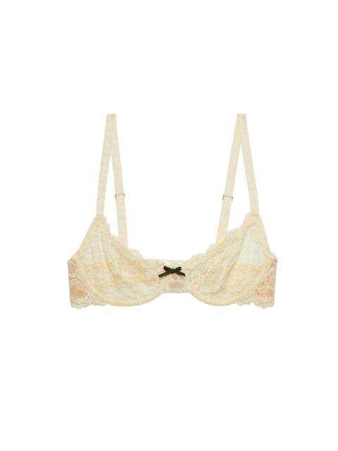 Fleur du Mal Bianca Lace Bra