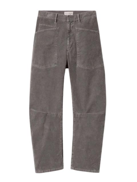 NILI LOTAN Shon Corduroy Pant in Sage Grey