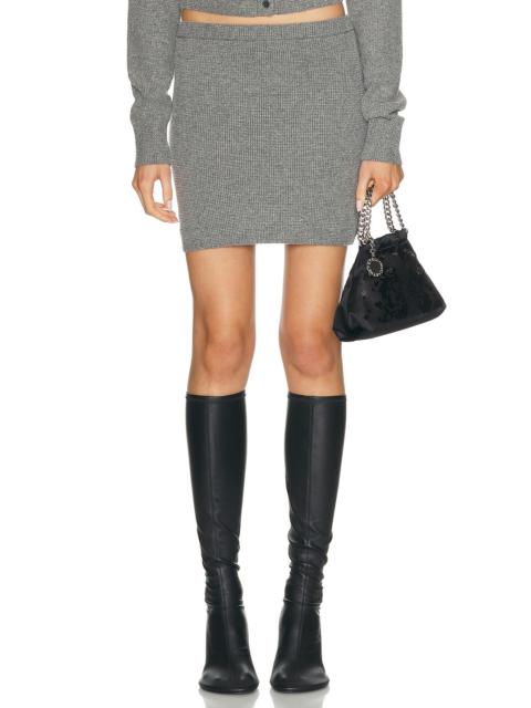 Alexander Wang Hotfix Mini Skirt