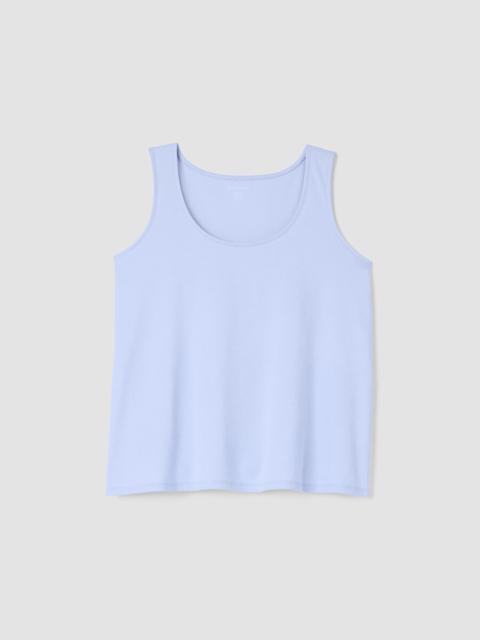 EILEEN FISHER Organic Cotton Interlock U-Neck Sleep Tank