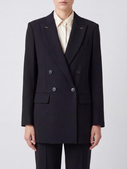 Max Mara Max Mara Women Double-Breasted Wool Blazer Max Mara With Revere Collar