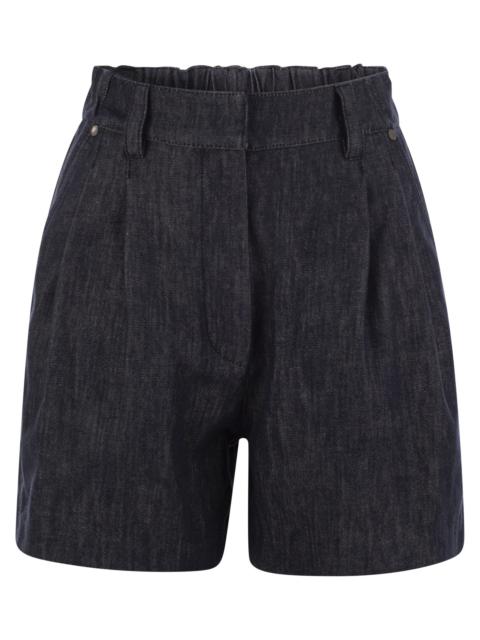 Brunello Cucinelli Women Denim Shorts