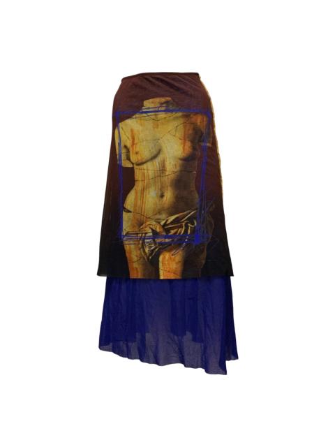 Jean Paul Gaultier JEAN PAUL GAULTIER Spring Summer 1999 Venus De Milo Long Skirt