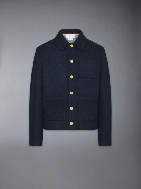 Thom Browne CASHMERE DOUBLE FACE JACKET