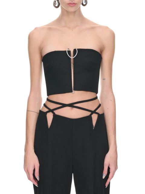 Dion Lee Mobius Bandeau Top