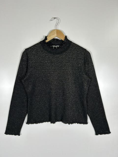 Balmain 🔥Luxury Balmain Paris Black Metallic Cropped Shirt