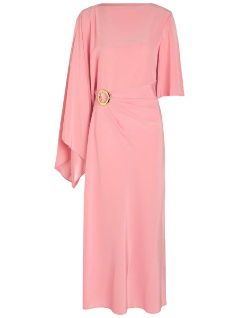 JOSEPH Joseph Joya Draped Satin-twill Maxi Dress