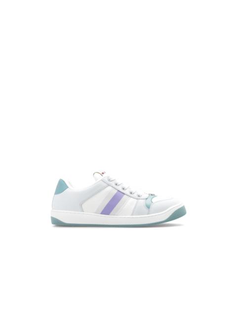 GUCCI Gucci Screener Light Blue/Lilac Sneakers New (Women's size:1