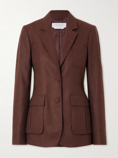 GABRIELA HEARST Louisa Wool And Cashmere-blend Blazer