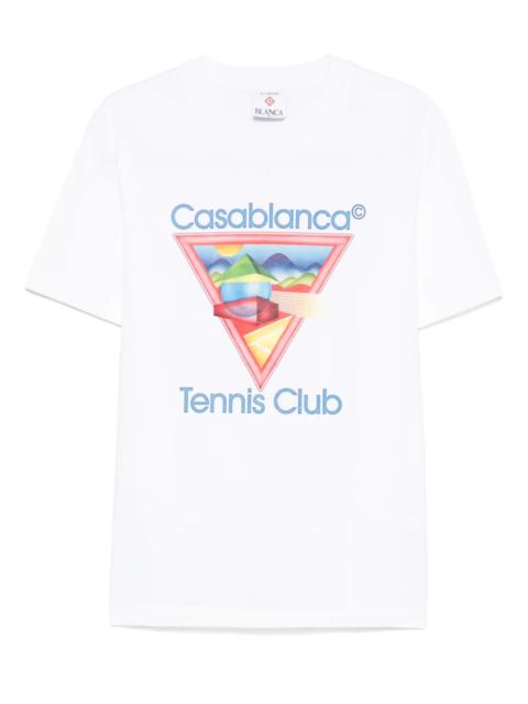 CASABLANCA Casablanca Men Tennis Club Icon T-Shirt