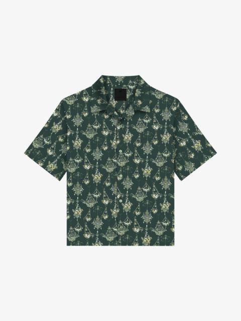 PRINTED CHANDELIER SHIRT IN SILK