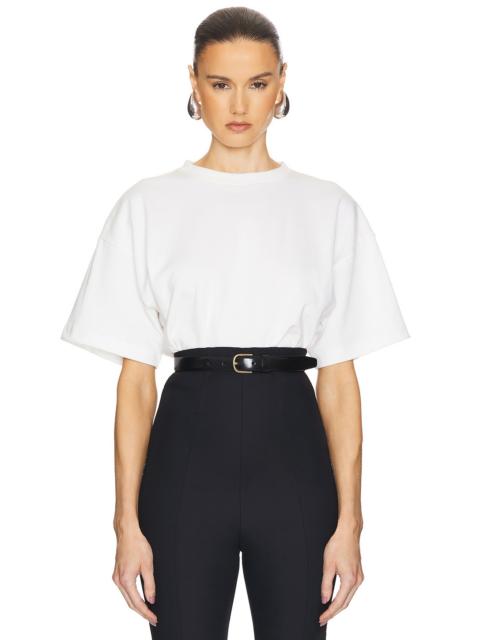 HELSA The Sculpted Tee in Thick Jersey