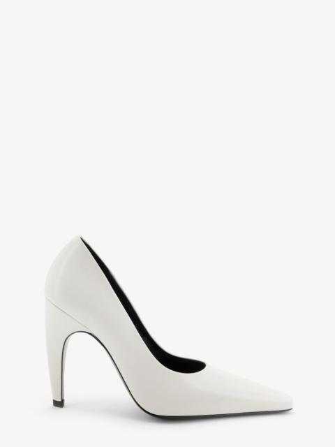 JUDE Jude Fame Leather Décolleté White