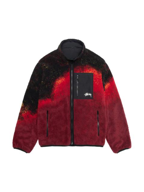 Stüssy Stussy Sherpa Reversible Jacket 'Lava'
