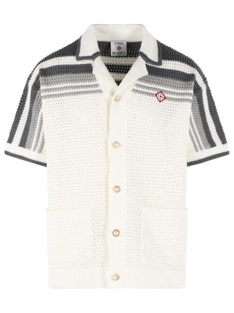 CASABLANCA Casablanca White Cotton Shirt Men