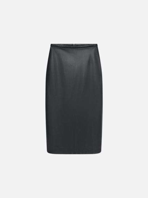 CO Midi Pencil Skirt in Leather