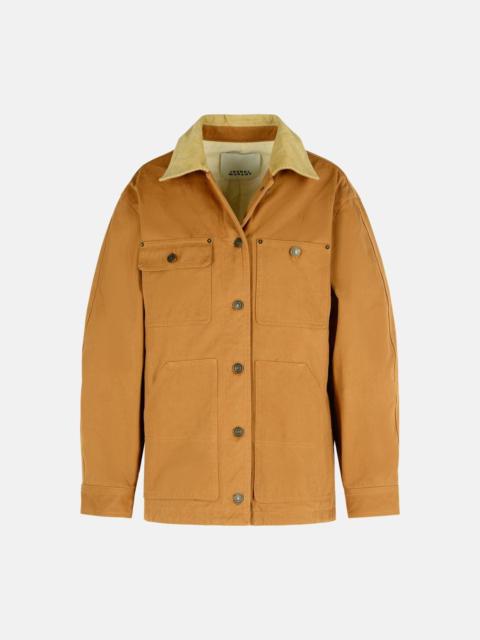 Isabel Marant NINON' COTTON COGNAC JACKET
