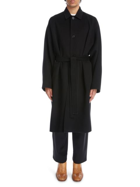 Acne Studios Belted Double Face Wool Coat