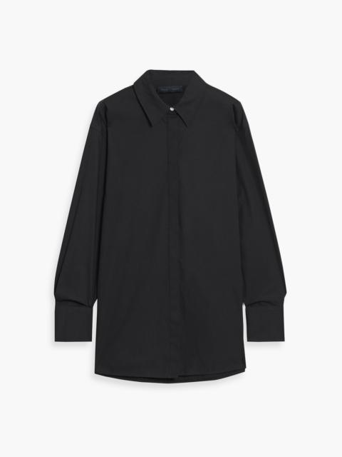 Proenza Schouler Addy cotton-blend poplin shirt