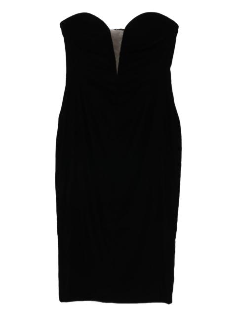 TOM FORD Tom Ford Strapless Midi Dress