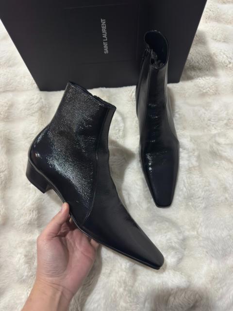 SAINT LAURENT Saint Laurent (YSL) Brand-New "Rainer" Ruched Runway Boots