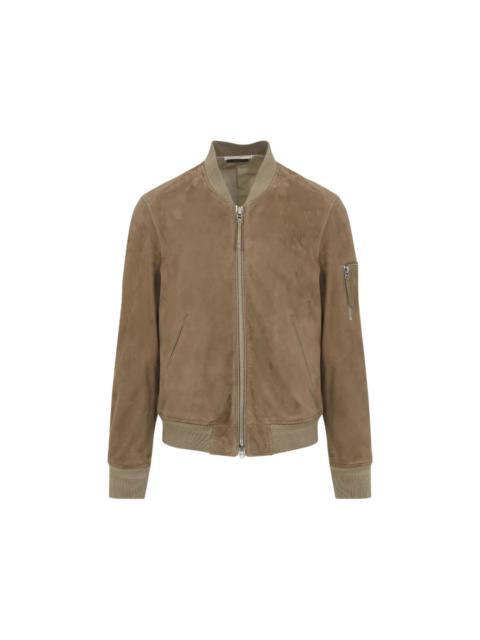 TOM FORD Tom Ford Brown Jackets - Leather Jackets Men