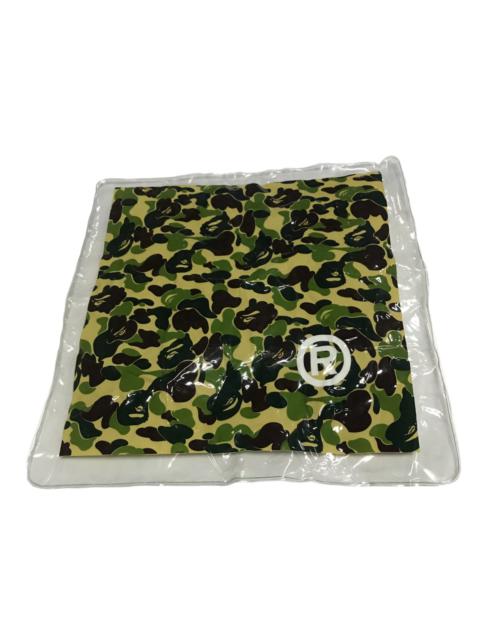 A BATHING APE® Bathing ape inflatable green camouflage air pillow