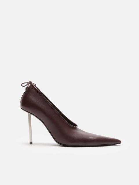 Acne Studios Leather pump - Chocolate brown
