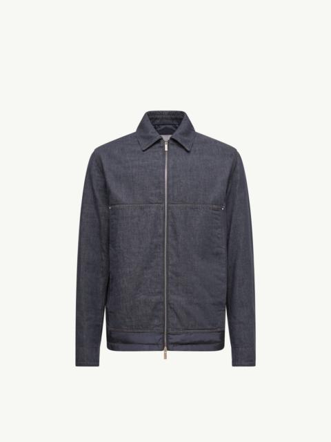 Moncler Ormoy Denim Down Shirt Jacket