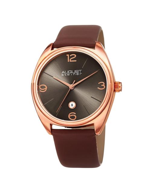 Other Designers August Steiner Quartz Grey Dial Men's Watch AS8231RGBR