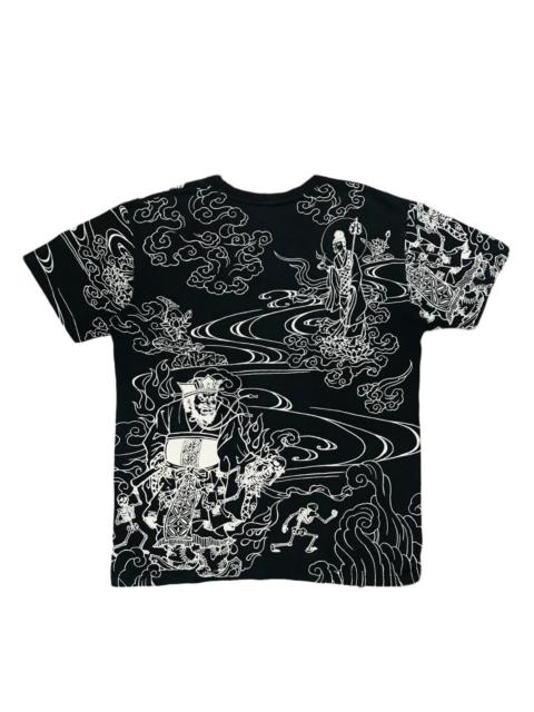 Other Designers 70s ART JAPAN RELIGION HISTORY SHINTO GOD WITH SKELETON