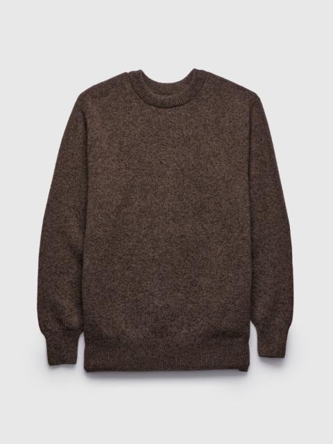 HOWLIN' "Soft Poison" Wool Sweater in Brown Mix