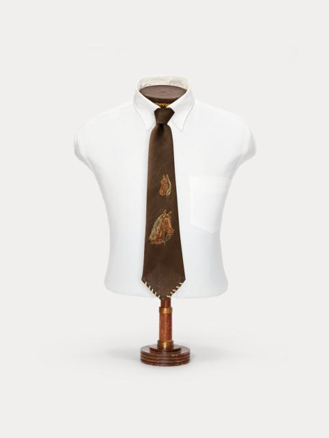 RRL by Ralph Lauren Handmade Horse-Print Linen Tie